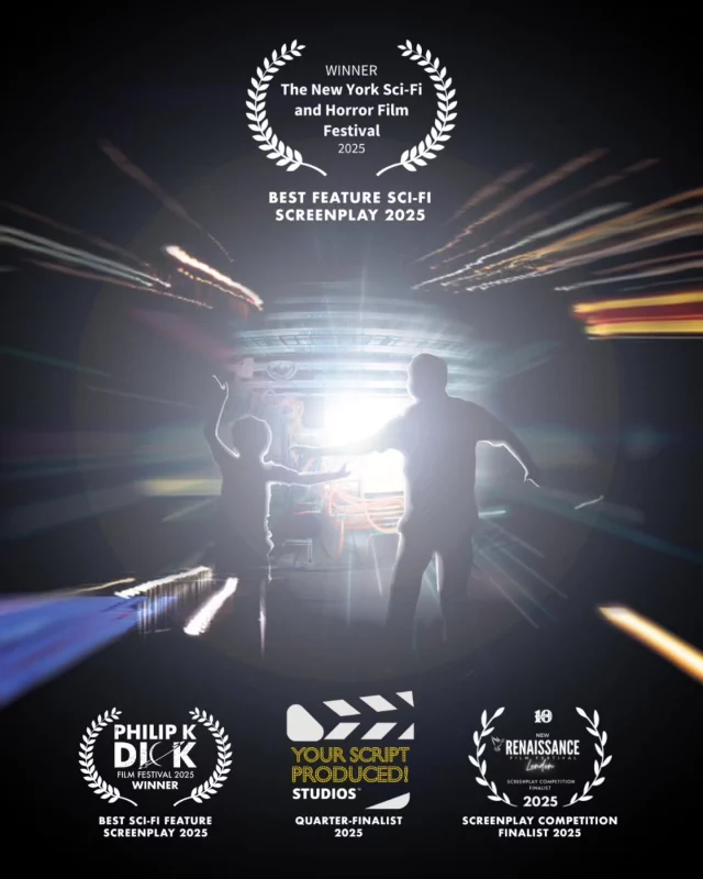 My sci-fi feature script THE BOY WHO FOUND INFINITY won Best Sci-Fi Screenplay at the 3rd @newyorkscififilmfest last weekend🔥🔥🔥🔥Super happy about that! Thanks to the festival for all their support.This week also sees the 10th Edition of the wonderful @newrenaissancefilmfestival where the script is a Finalist in the screenplay competition 🤞🤞🤞🤞...#richardfenwick #films #featurefilms #shortfilms #indiefilms #britishfilms #scififilms #writerdirector #scifi #Spielberg #ET #CE3K #CloseEncounters #Poltergeist #physicsinfilms #featurefilmdebut #filmdebut #physics #blackhole #quantumphysics #science #fundme #showmethemoney #vfx #filmvfx  #sciencefiction #art #screenplaycompetition #newyorkscififilmfest