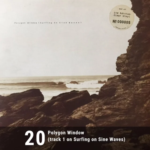 Here's my 20 fav AFX tracks of all time. If I were to include remixes for other artists, then Journey, for The Gentle People, would definitely be in there, too... Let me know your favs, esp ones not listed!!! I'm very interested to hear. I've picked my list from over 650 tracks, including the short-lived soundcloud dump from 2015 - watch out for some of those in my next post... 20 Polygon Window19 Cordialatron18 MARCHROMT30a Edit 2b 9617 Xtal16 Cliffs15 Rhubarb14 (Cat 00897-A1) 13 Girl/Boy Song12 Yellow Calx11 Lichen10 409 On08 Flim07 Parallel Stripes06 Stone in Focus05 Analogue Bubblebath04 Window Licker03 Avril 14th02 Meltphace 601 Tha#aphextwin #AFX #warp #rephlex #SAW